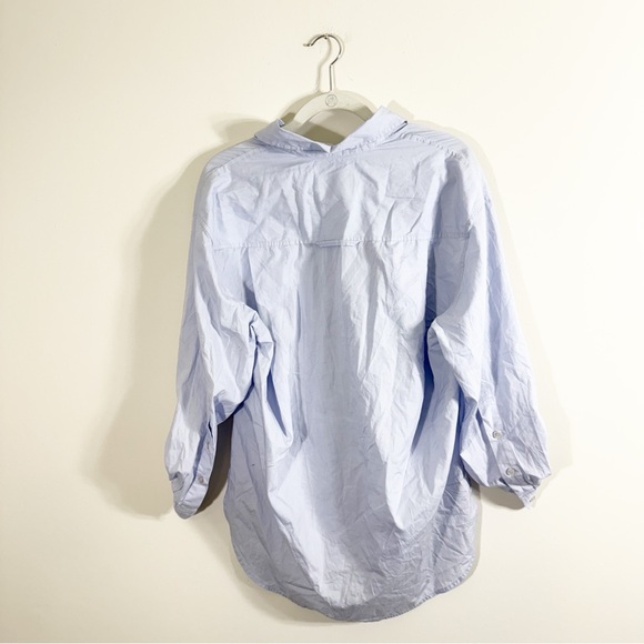 Citizens of Humanity Kayla Cotton Oxford Shirt Button Front - Picture 5 of 8